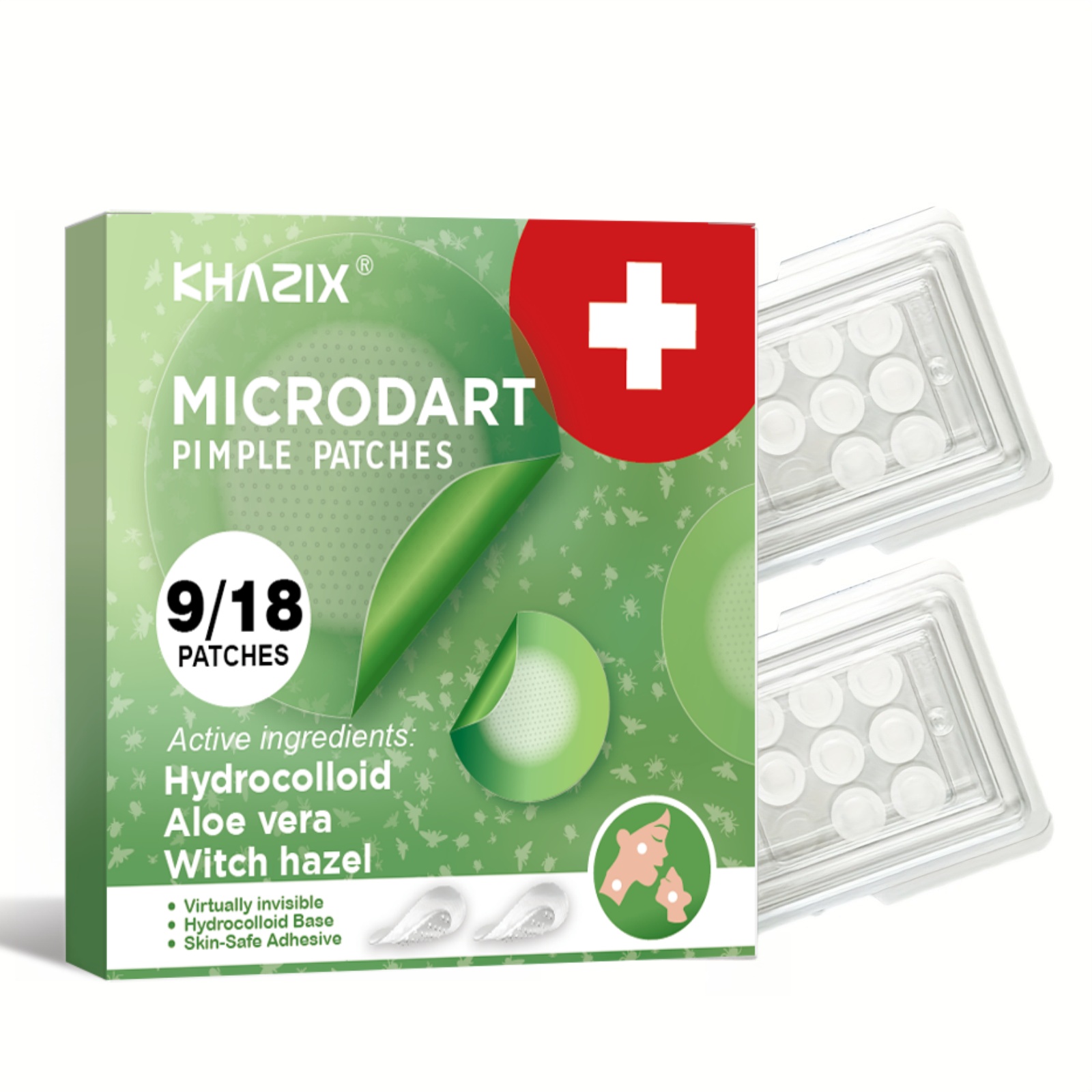 Night Cream - Plastry na trądzik Overnight Micro-Dart -
