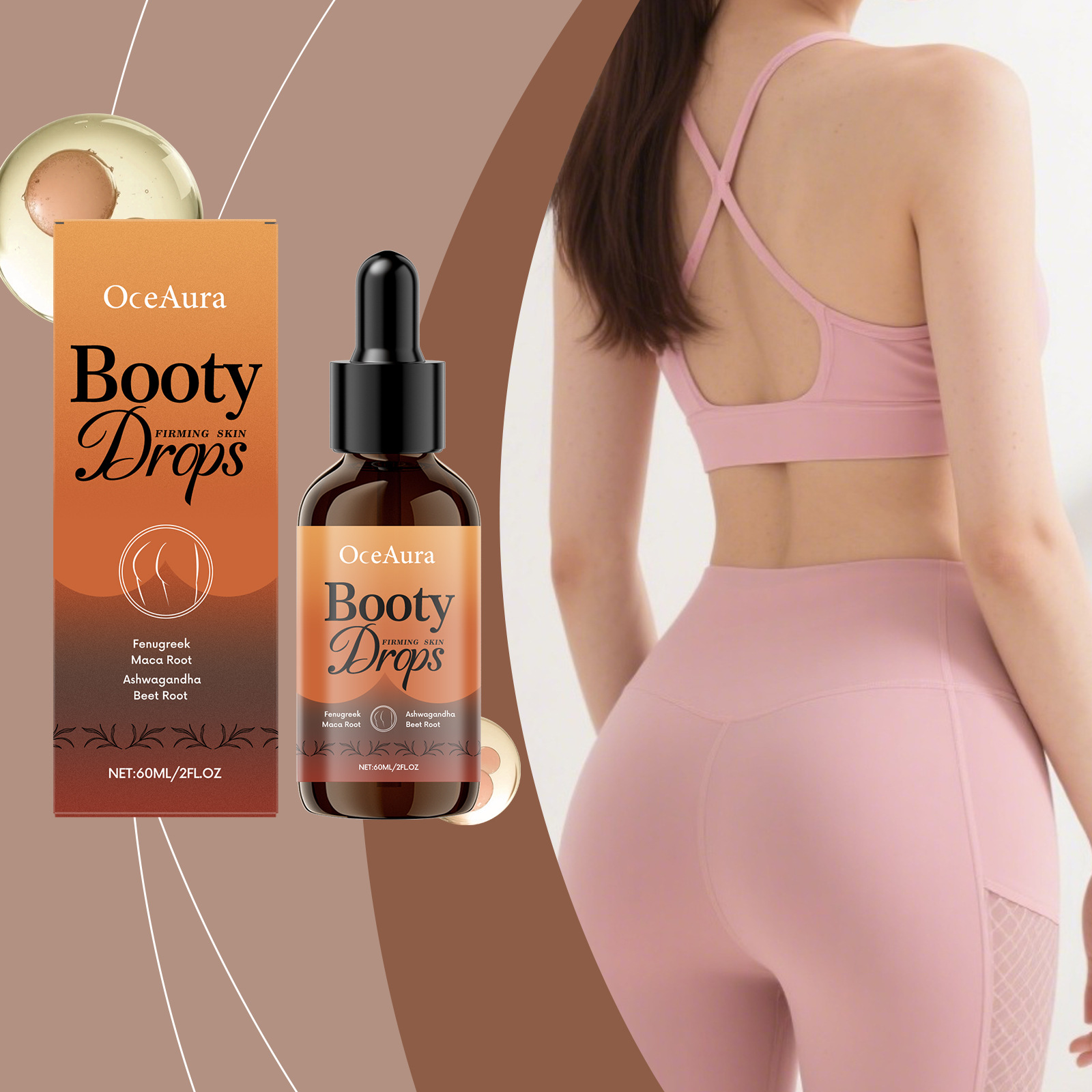 Body Lotion - EELHOE Esencja Ujędrniająca na Pośladki Ujędrniająca
