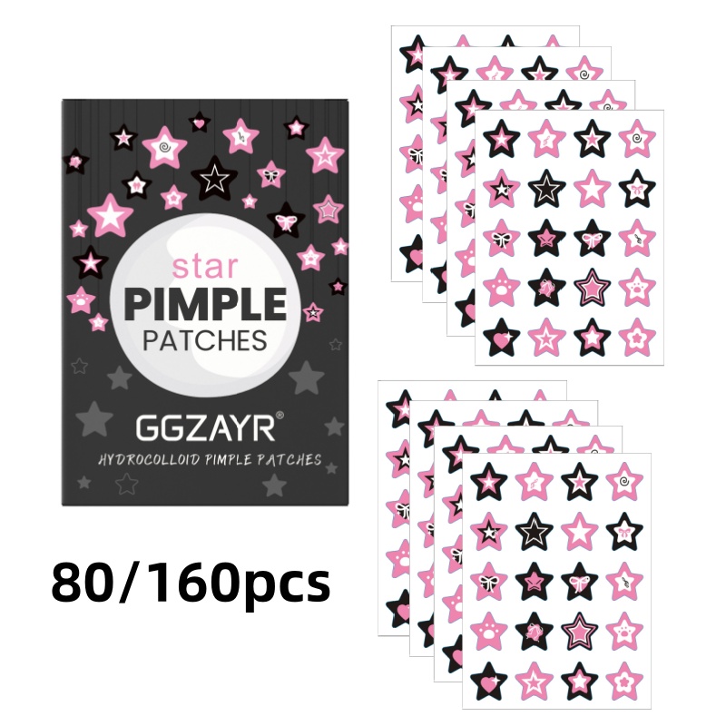 Face Moisturizer - Zestaw plasterków na pryszcze w kształcie