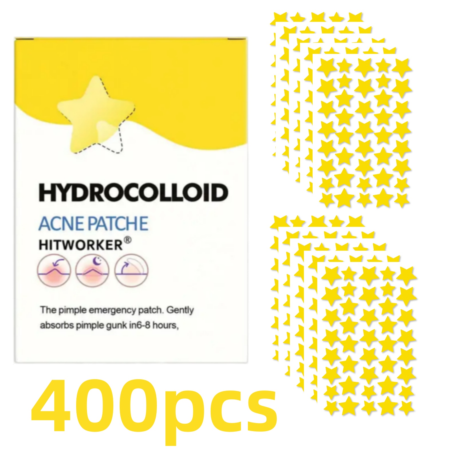 200/400 szt. Plasterków na trą – Skincare China recenzja i cena