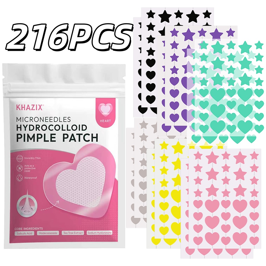216 szt. 6-kolorowych plasterk – Face Oil recenzja i cena